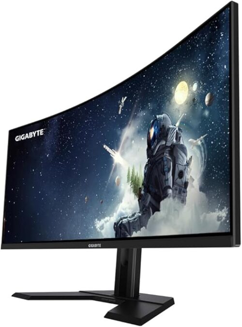 MONITOR LED GIGABYTE 34" 3440X1440 QWHD, 144HZ, CURVO, VA, HDMI 2.0*2 - G34WQC A - Imagen 6