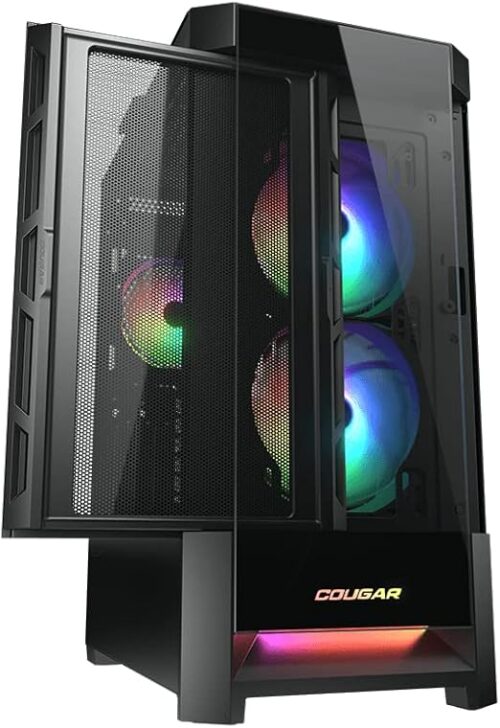 GABINETE COUGAR DUOFACE NEGRO RGB ATX - Imagen 3