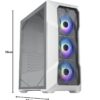 GABINETE COOLER MASTER TD500 MESH V2 BLANCO - Imagen 2