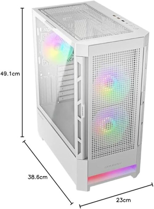 GABINETE COUGAR AIRFACE RGB BLANCO EATX