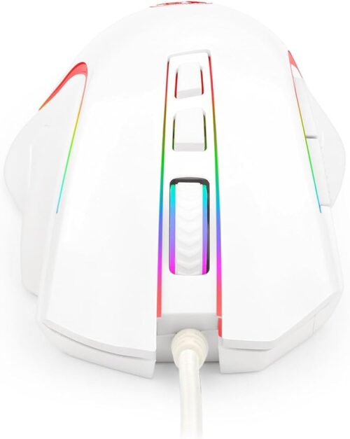 GRIFFIN WHITE MOUSE REDRAGON RGB - Imagen 4