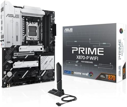 TARJETA MADRE ASUS PRIME X870-P WIFI AM5/4 DIMM DDR5/HDMI/ATX - Imagen 9