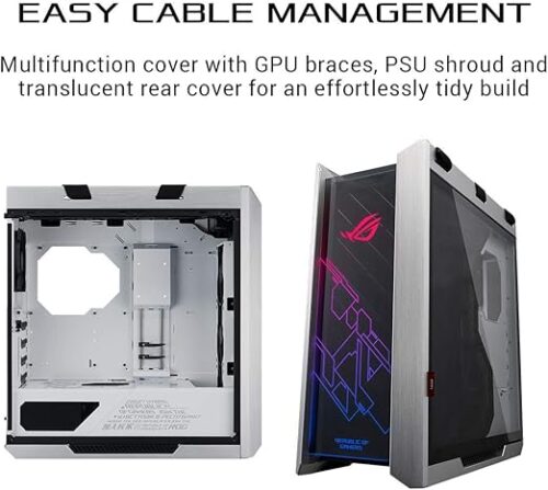 GABINETE ASUS GX601 ROG STRIX HELIOS BLANCO - Imagen 6