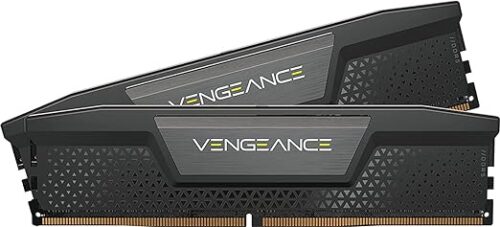 MEMORIA RAM DDR5 CORSAIR CMK64GX5M2B5200C40 64GB (2X32GB) 5200MHZ VENGEANCE NEGRO - Imagen 4