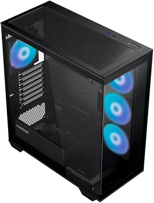 GABINETE MUNFROST POLARIS BLACK / ARGB - Imagen 4