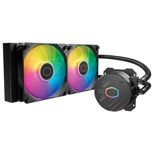 ENFRIAMIENTO LIQUIDO COOLER MASTER 240LCORE ARGB 2X120MM (MLW-D24M-A18PZ-R1) - Imagen 8