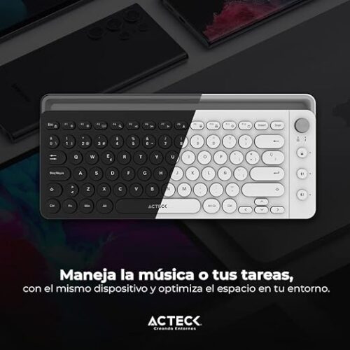 TECLADO ACTECK UNY COMP TI685 INALÁMBRICO - Imagen 2