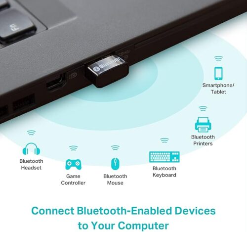 ADAPTADOR NANO USB TP-LINK  BLUETOOTH 5.0 (UB500) - Imagen 5