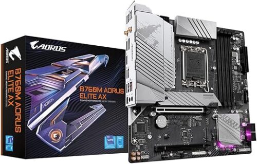 MOTHERBOARD GIGABYTE (B760M AORUS ELITE AX) SOCKET 1700