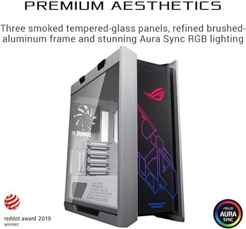 GABINETE ASUS GX601 ROG STRIX HELIOS BLANCO - Imagen 7