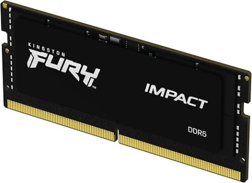 MEMORIA SODIMM DDR5 KINGSTON 32GB (1X32GB) 5600MHZ, CL40, FURY IMPACT (KF556S40IB-32) - Imagen 2