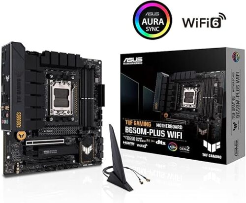 TARJETA MADRE ASUS TUF GAMING B650M-PLUS WIFI AM5/WIFI6/DDR5/HDMI/DP - Imagen 3