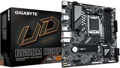 MOTHERBOARD GIGABYTE (B650M D3HP) SOCKET AM5, 4*DDR5 7600MHZ