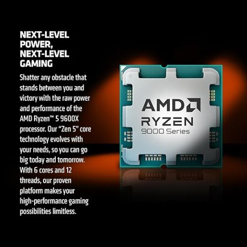 PROCESADOR AMD RYZEN 5 9600X S-AM5 (100-100001405WOF) - Imagen 3