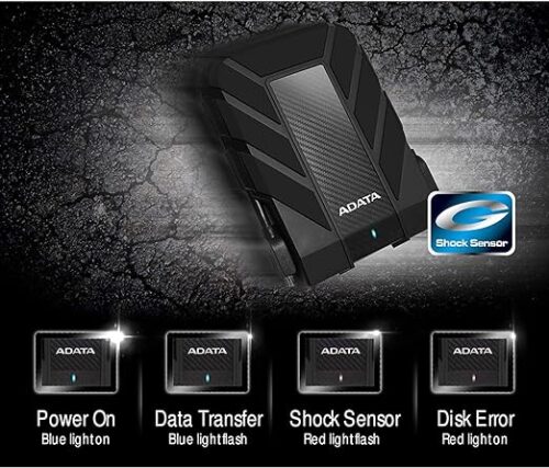 DISCO DURO EXTERNO ADATA HD710 PRO 2TB 3.1 NEGRO