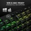 TECLADO HORUS NEGRO WIRELESS - Imagen 2