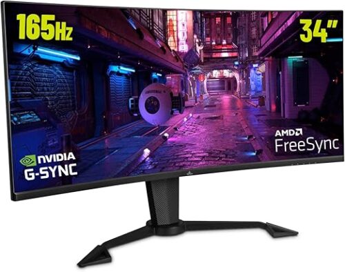 MONITOR CURVO 34" YEYIAN YMC-VA34-01 SIGURD 165HZ - Imagen 6