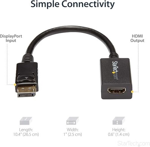 ADAPTDOR DE VIDEO STARTECH DP2HDMI2