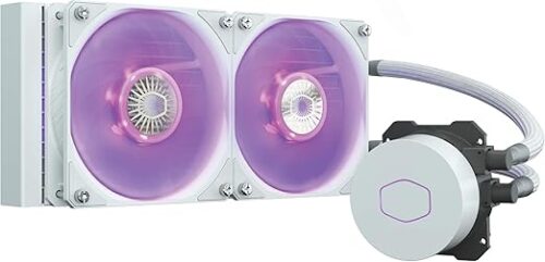 ENFRIAMENTO LIQUIDO COOLER MASTER  ML240L V2 240MM RGB,BLANCA