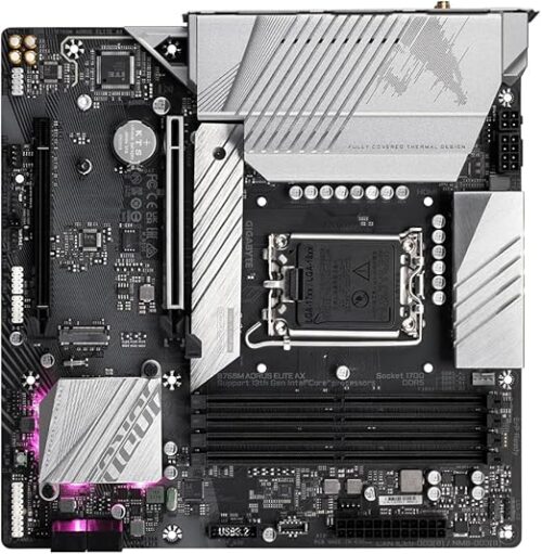 MOTHERBOARD GIGABYTE (B760M AORUS ELITE AX) SOCKET 1700 - Imagen 3