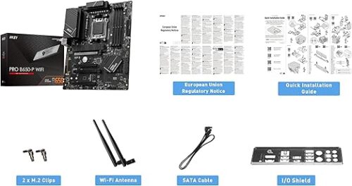 MOTHERBOARD MSI (B650M GAMING PLUS WIFI) SOCKET AM5 - Imagen 2