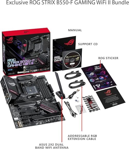 TARJETA MADRE ASUS ROG STRIX B550-F GAMING WIFI II AM4