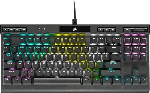 TECLADO MECANICO CORSAIR K70 RGB TLK CHAMPION,CHERRY MX SPEED NEGRO