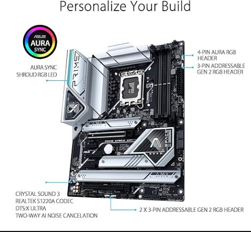 MOTHERBOARD ASUS (PRIME Z790-A WIFI)SOCKET 1700 13A - Imagen 5