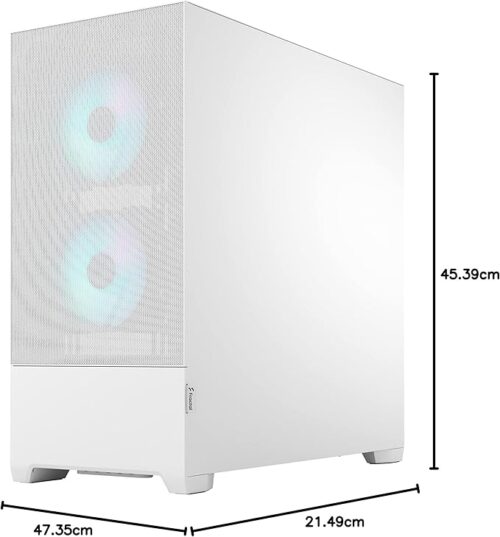 GABINETE GAMER FRACTAL DESIGN POP AIR BLANCO CORE RGB