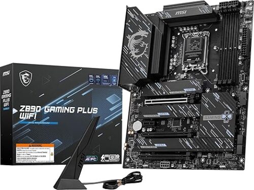 TARJETA MADRE MSI Z890 GAMING PLUS WIFI DDR5 SOC 1851