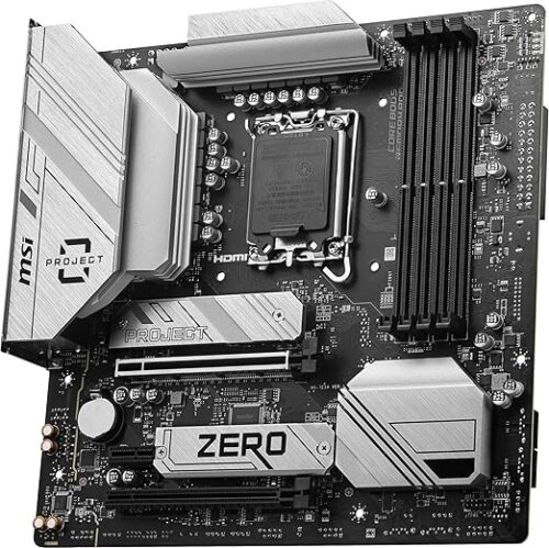 MB MSI B760M PROJECT ZERO 1700 DDR5 - Imagen 7