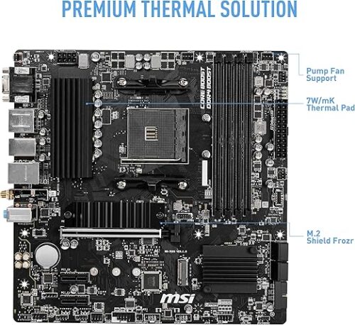 MOTHERBOARD MSI B550M PRO-VDH WIFI AM4 - Imagen 8