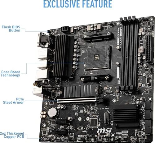 MOTHERBOARD MSI B550M PRO-VDH WIFI AM4 - Imagen 7