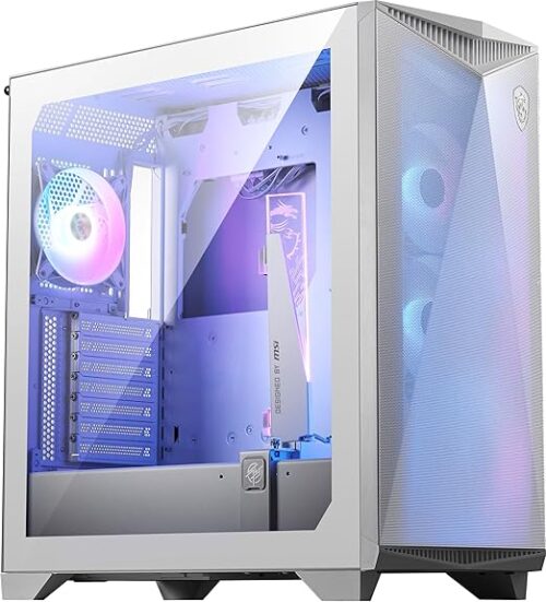 GABINETE MSI MPG GUNGNIR 300R AIRFLOW BLANCO EATX - Imagen 4