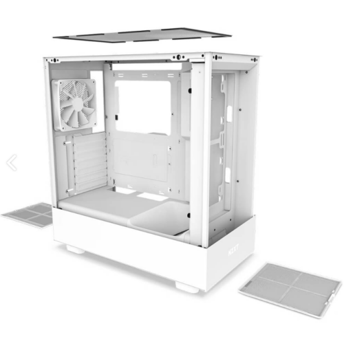 GABINETE NZXT H5 FLOW BLANCO MIDI-TOWER