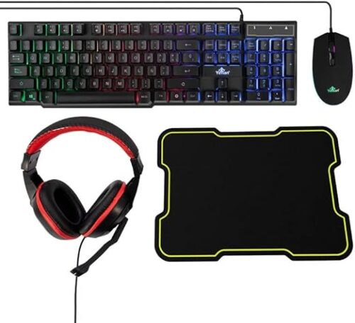 KIT GAMING 4 EN 1 YEYIAN (YKH-20708) HYDRA SERIE 2001, MOUSE, TECLADO - Imagen 3