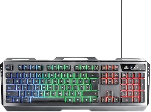 KIT TECLADO Y MOUSE YEYIAN GAMING LED YKP-20706 PHOENIX 3000 USB 3200 - Imagen 2