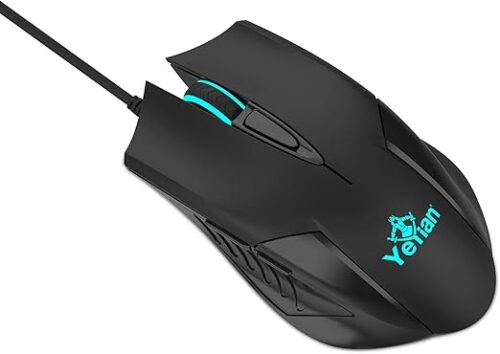 KIT TECLADO Y MOUSE YEYIAN GAMING LED YKP-20706 PHOENIX 3000 USB 3200 - Imagen 3