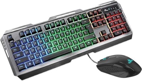 KIT TECLADO Y MOUSE YEYIAN GAMING LED YKP-20706 PHOENIX 3000 USB 3200 - Imagen 4