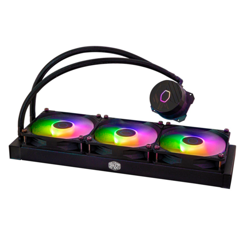 ENFRIAMIENTO LIQUIDO COOLER MASTER 360LCORE ARGB 3X120MM 650-1750RPM - Imagen 4