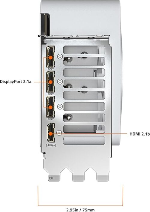 TARJETA DE VIDEO GIGABYTE RTX 5070TI, 16GB GDDR7,PCIE 5.0,HDMI,3*DP,3FAN (GV-N507TAERO OC-16GD) - Imagen 2