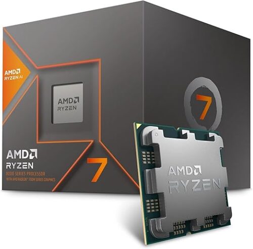 PROCESADOR AMD RYZEN 7 8700G S-AM5 8 CORE 4.2 GHZ 65W C/GRAFICOS C/FAN SPIRE (100-100001236BOX)