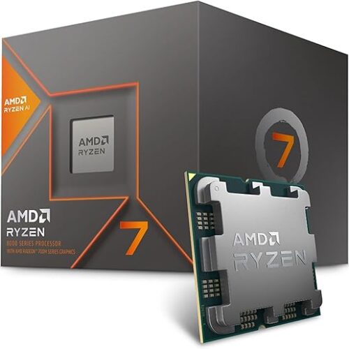 PROCESADOR AMD RYZEN 7 8700G S-AM5 8 CORE 4.2 GHZ 65W C/GRAFICOS C/FAN SPIRE (100-100001236BOX)