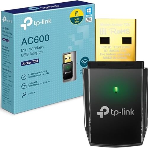 ADAPTADOR INAL TP-LINK /USB2.0/AC600/DUAL/ARCHER T2U NANO