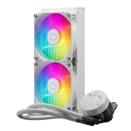 ENFRIAMIENTO LIQUIDO COOLER MASTER 240L CORE ARGB 240MM BLANCA (MLW-D24M-A18PZ-RW) - Imagen 4