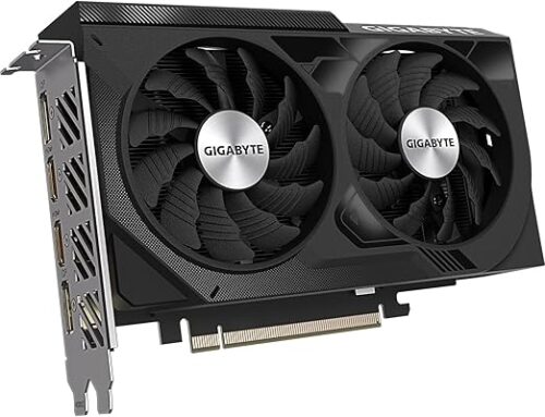 TARJETA DE VIDEO GIGABYTE NVIDIA GEFORCE RTX 4060 WINDFORCE OC 8GB GV N4060WF2OC 8GD - Imagen 4