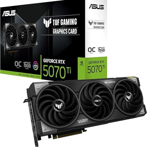 TARJETA DE VIDEO ASUS TUF 16GB RTX 5070 TI TUF-RTX5070TI-O16G-GAMING