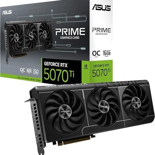 TARJETA DE VIDEO ASUS RTX 5070TI 16GB GDDR7 PRIME