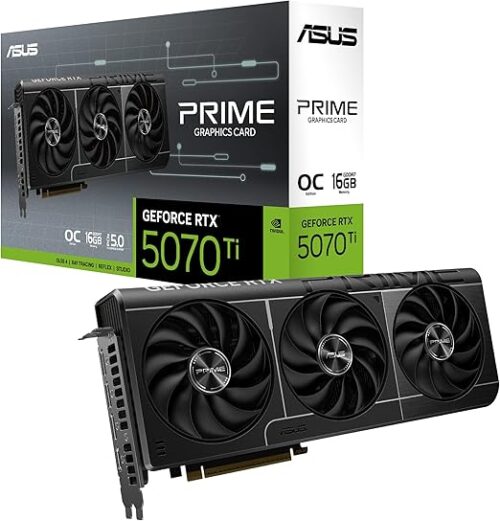 TARJETA DE VIDEO ASUS RTX 5070TI 16GB GDDR7 PRIME