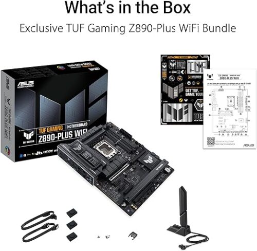 MOTHERBOARD ASUS TUF GAMING Z890-PLUS WIFI S/1851 4*DDR5,HDMI,TB,PCIE-5.0,WIFI7,ATX - Imagen 2
